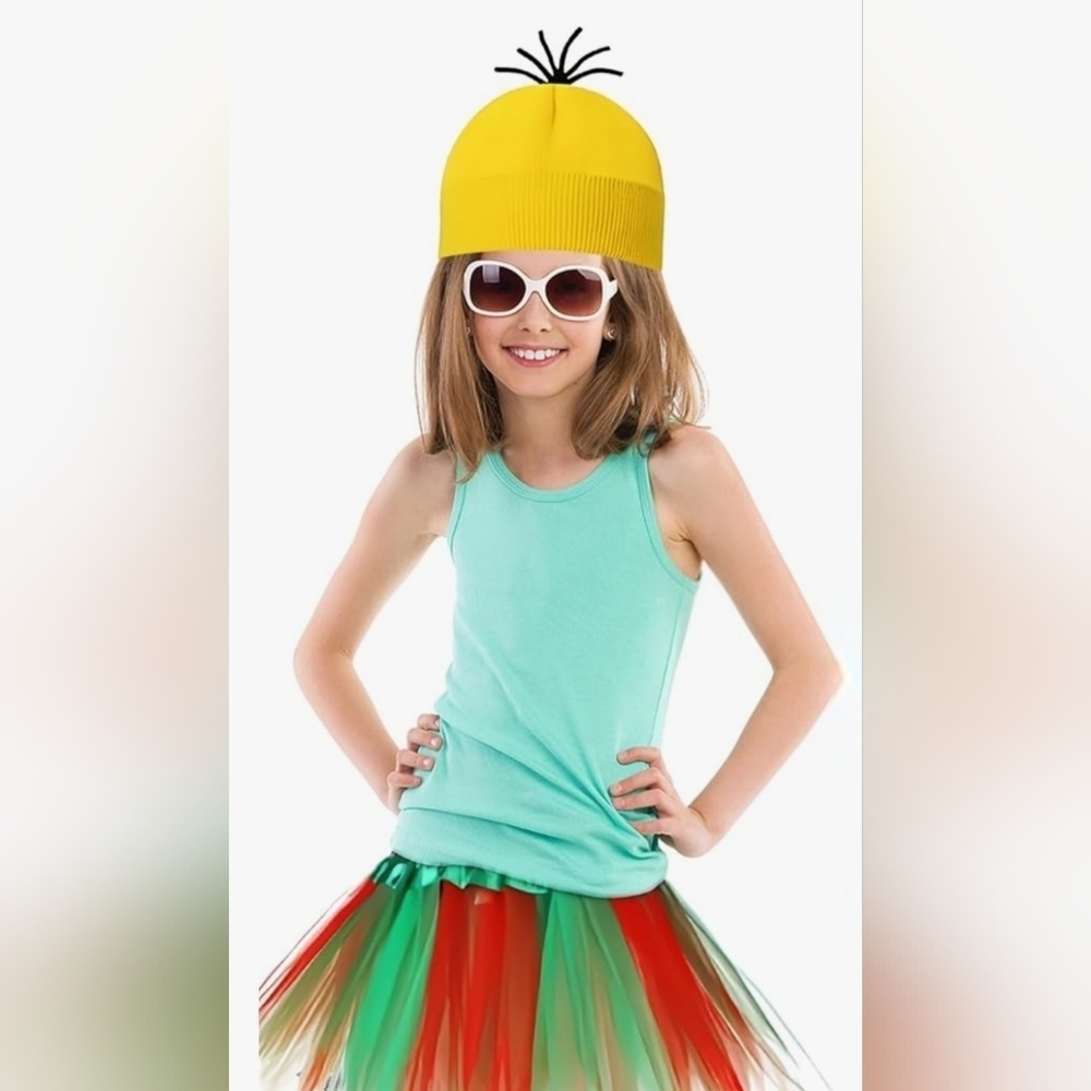 Girls Minion-Inspired Costume Set